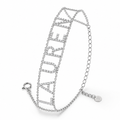 Double Chain Custom Name Bracelet