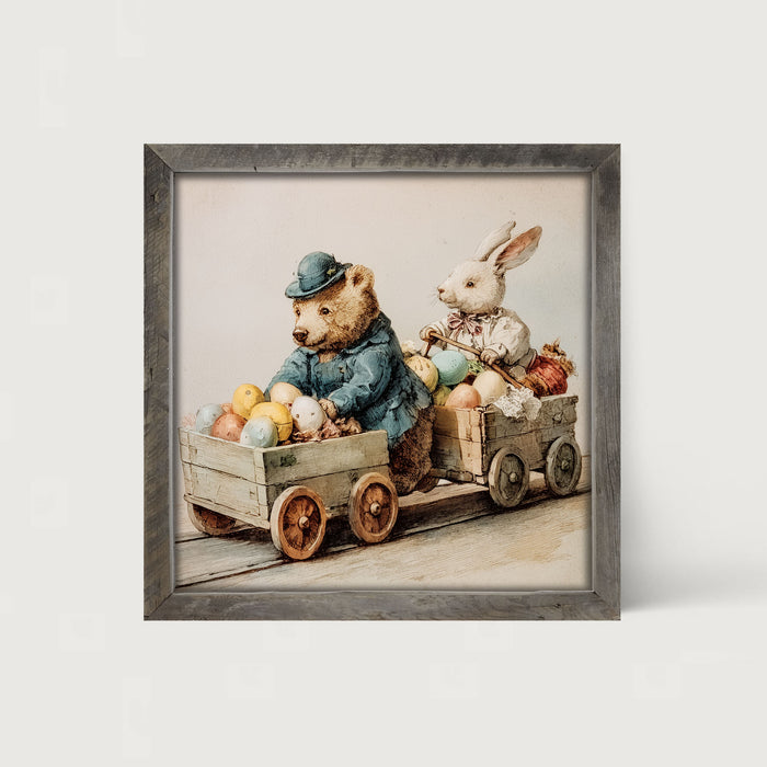 Easter Egg Delivery - Framed Art