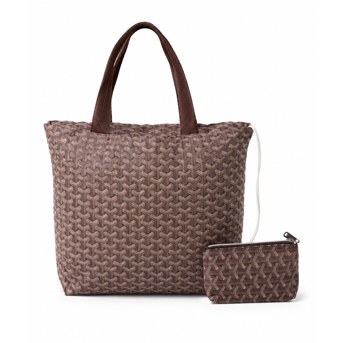 Eco Totes with Zippers and Shoulder Strap