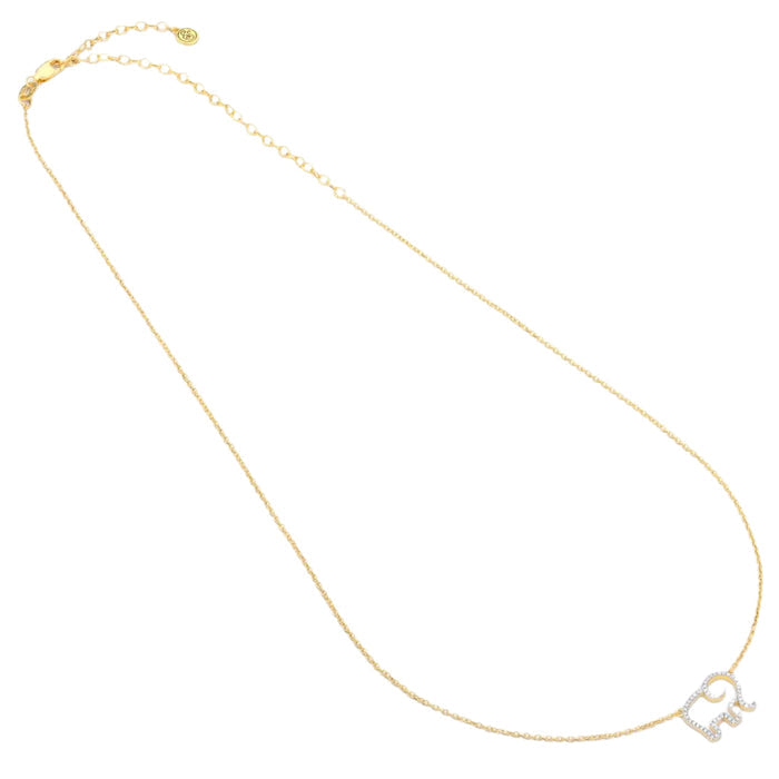Elephant Mom necklace by ella stein featuring a delicate elephant pendant on a fine chain, perfect for animal lovers.