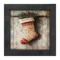 Festive Stocking - Framed art