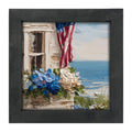 Fourth of July at the Beach House - Framed Art