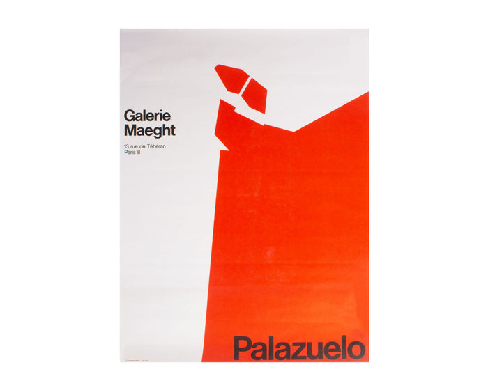 Galerie Maeght 1970 Pablo Palazuelo Lithograph Poster