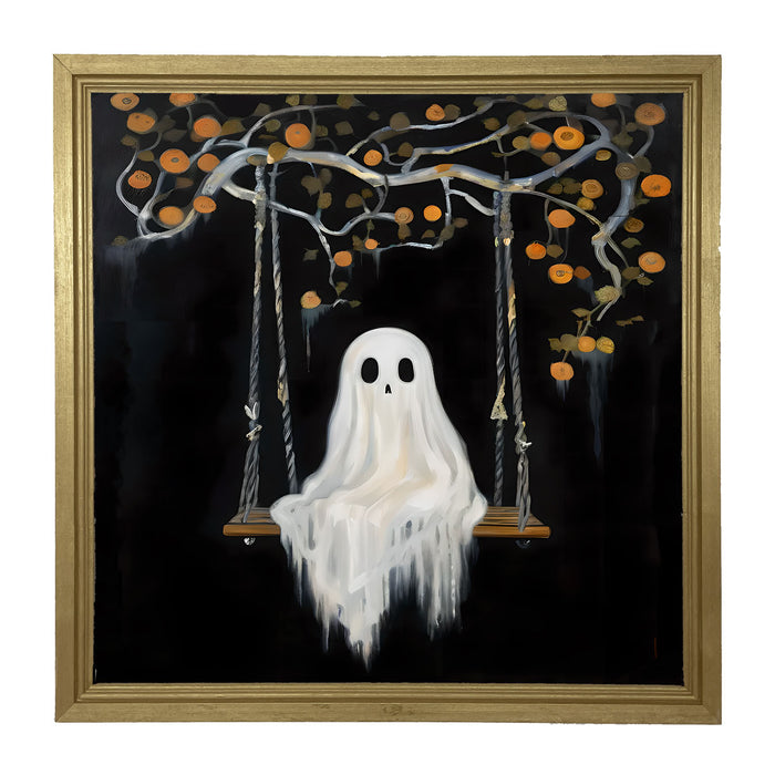 Ghost on a swing
