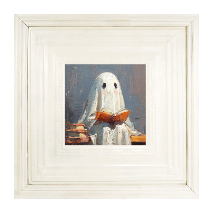 Ghost Reading a Book