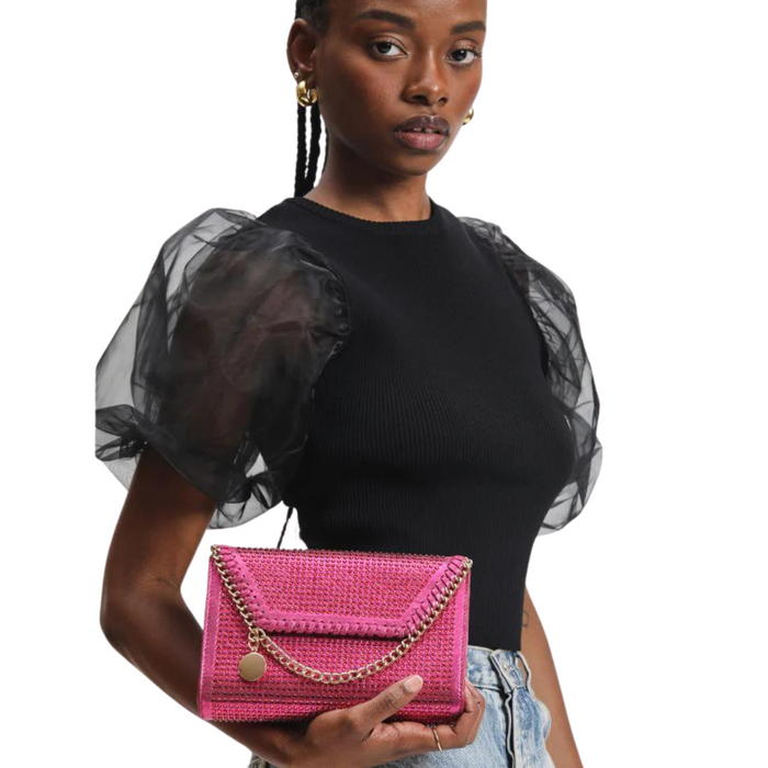 Urban Expressions Gloria crossbody handbag and wallet accessories with sleek design and adjustable strap.