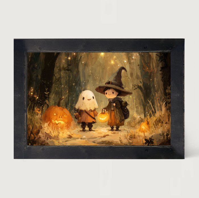Halloween Friends - Ghost and Witch