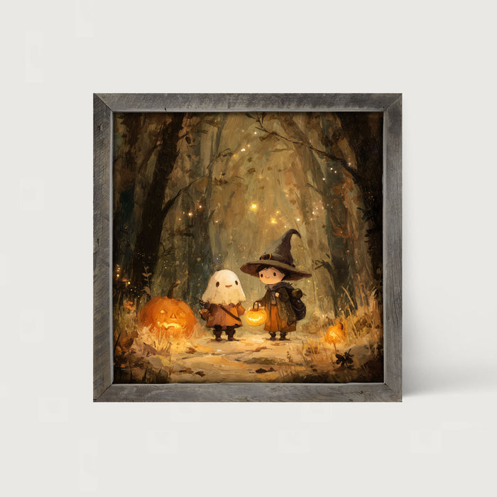 Halloween Friends - Ghost and Witch