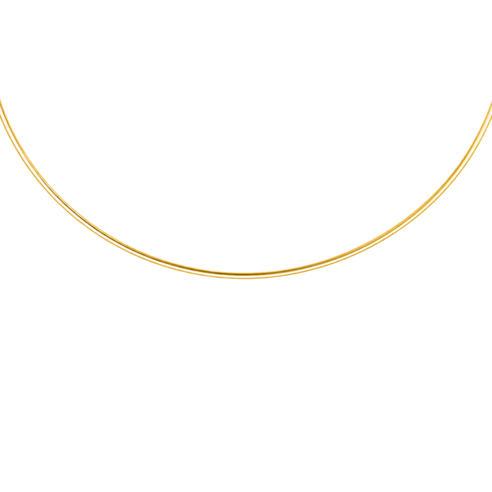 Hard Wire Choker Necklace