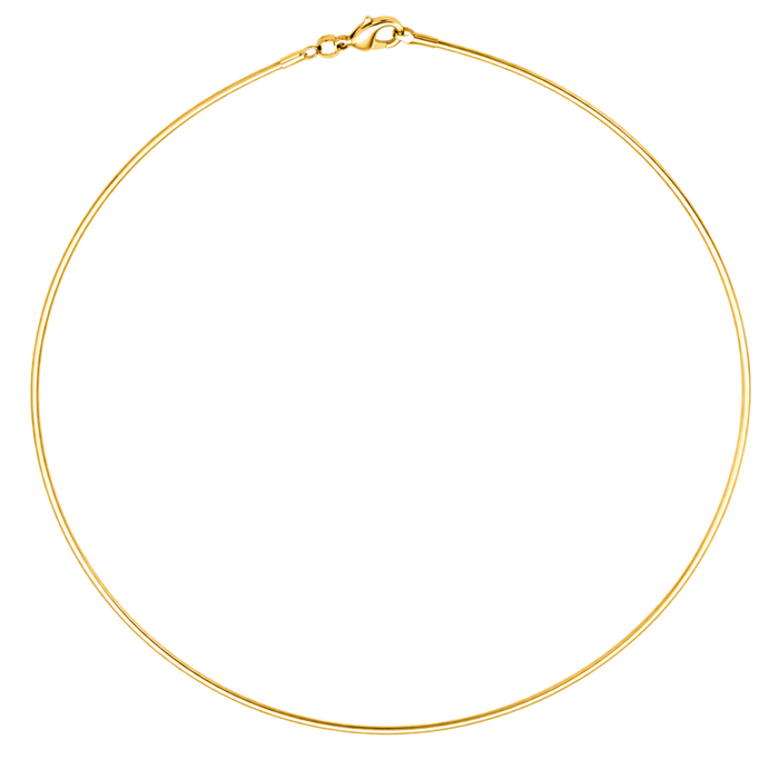 Hard Wire Choker Necklace