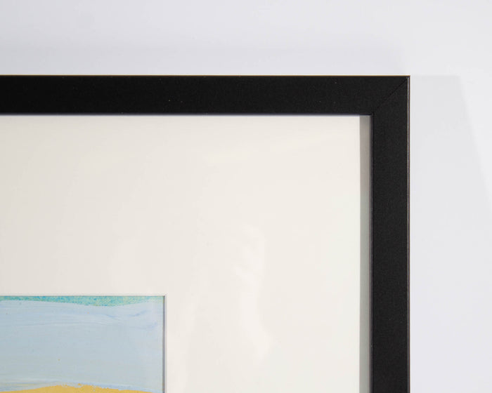 Harry Hilson Signed 1984 Abstract Mixed Media Painting