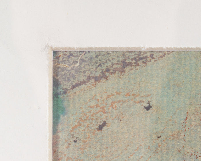 Harry Knox Smith 1933 Abstract Watercolor Painting