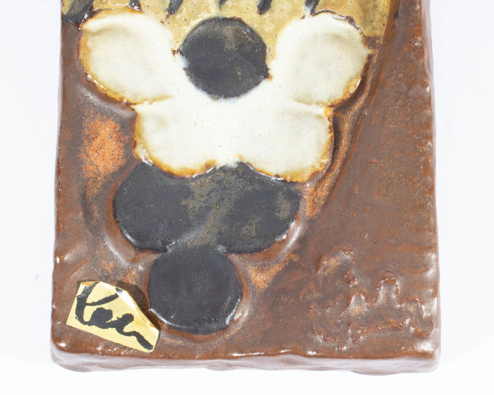 Helmut Friedrich Schäffenacker German Ceramic Wall Plaque