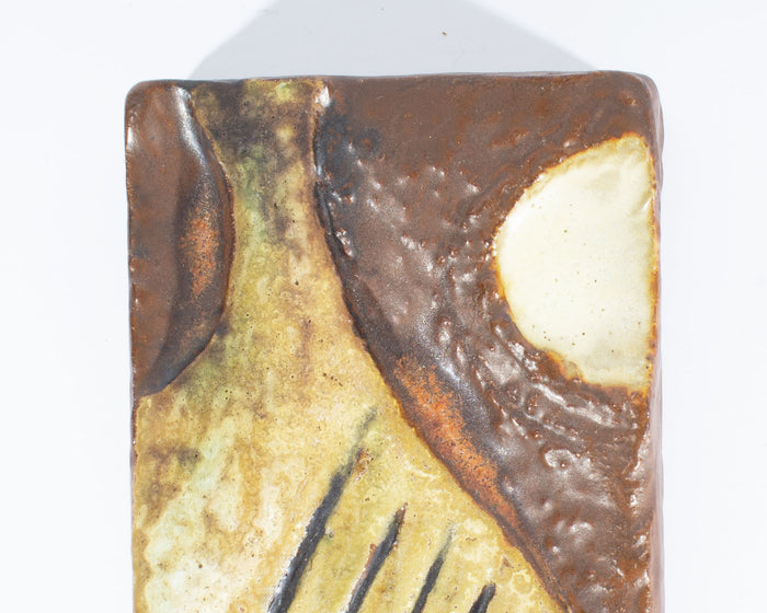 Helmut Friedrich Schäffenacker German Ceramic Wall Plaque
