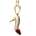 High Heels Shoes Pendant with Necklace (24K Gold Filled)