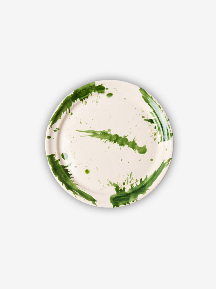 Il Buco Vita Montegranaro Splatterware Dinner Plate
