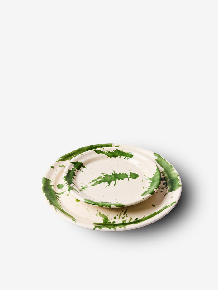 Il Buco Vita Montegranaro Splatterware Dinner Plate