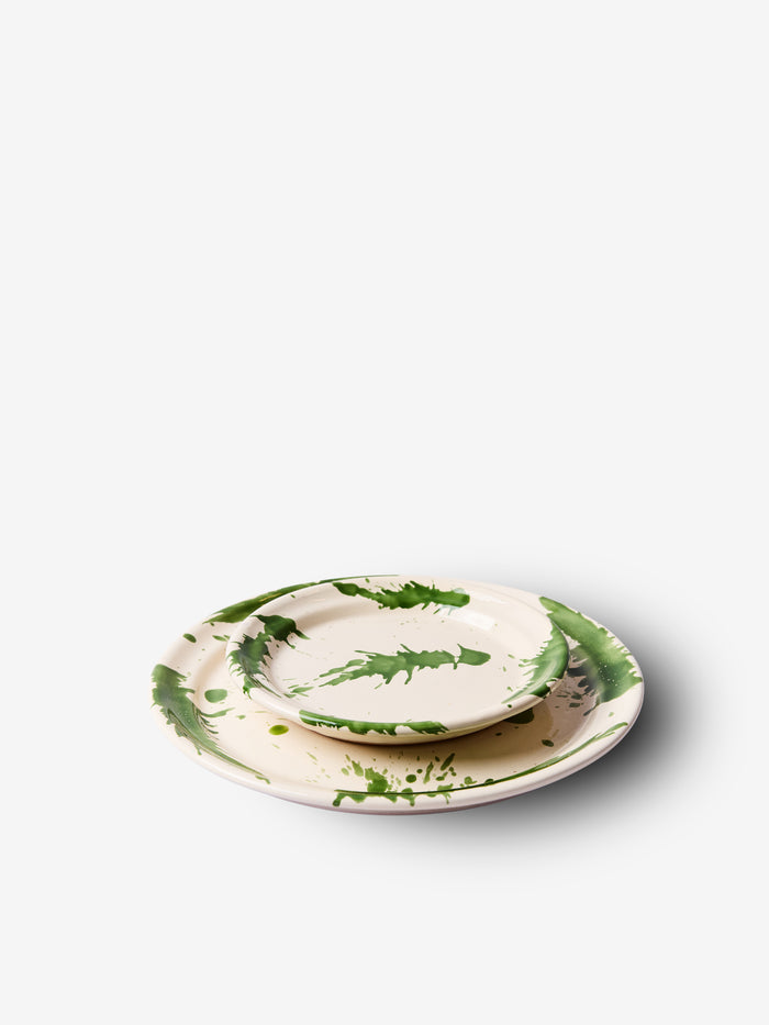 Il Buco Vita Montegranaro Splatterware Dinner Plate