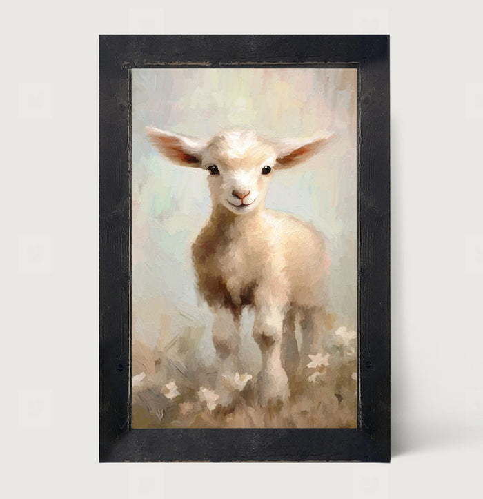 In the Meadow with Little Lamb