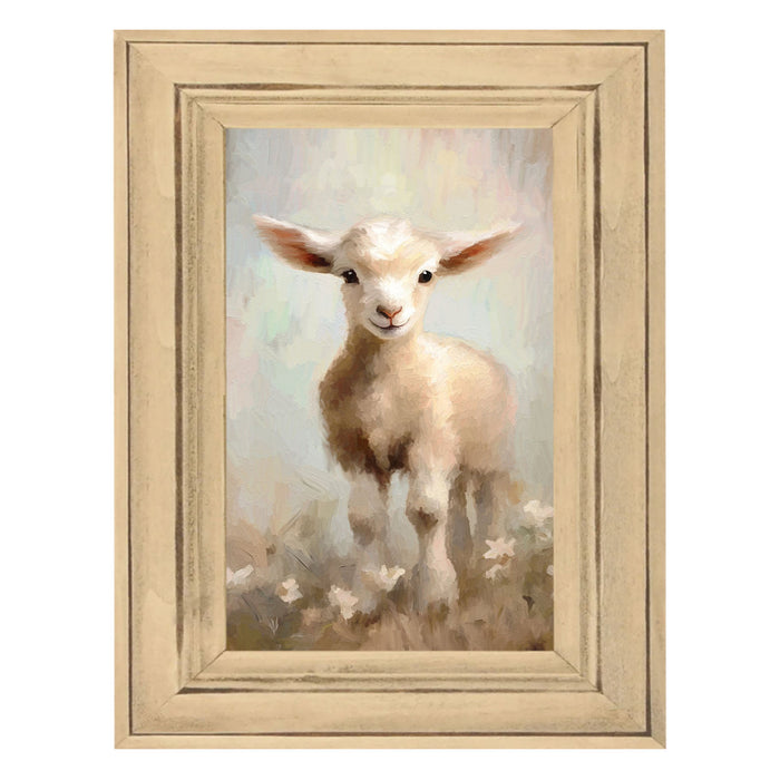 In the Meadow with Little Lamb