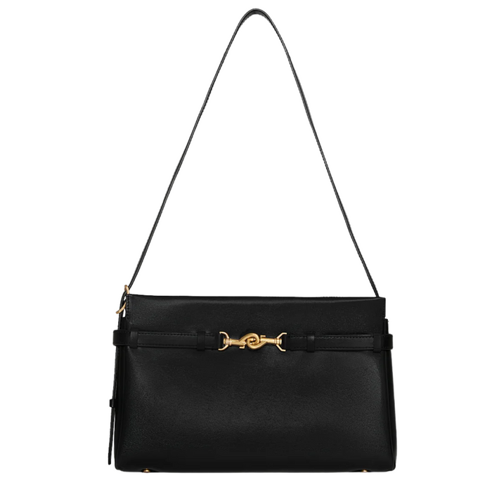 Rebecca Minkoff Insider small leather shoulder bag in a stylish design with adjustable strap and sleek finish.