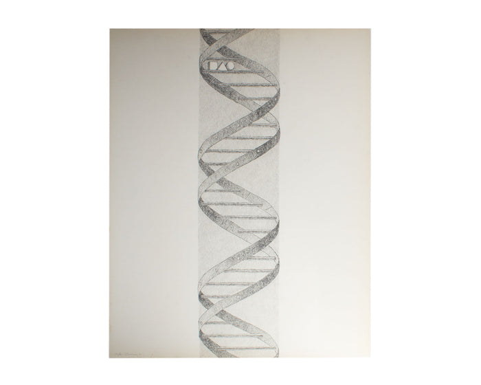 James Spencer Russell “Clyde Stairway 2” Graphite Drawing