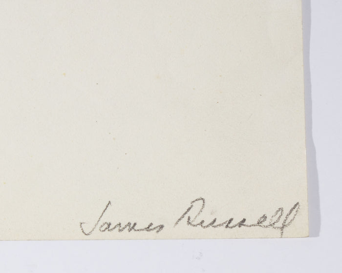 James Spencer Russell Graphite Drawing