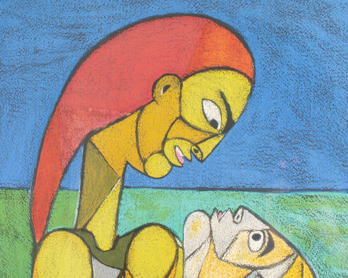 Jean Cocteau “Les Innamorati” Lithograph
