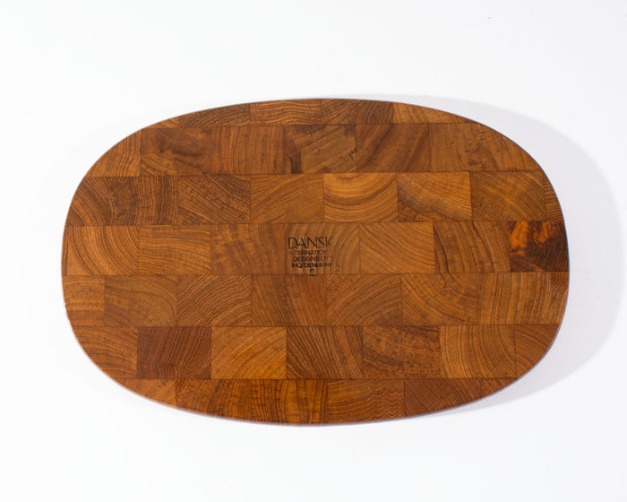 Jens Quistgaard Teak Endgrain Cheese Board