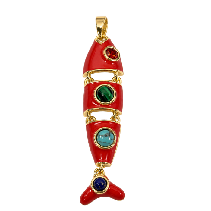 Jeweled Sardine Charm ✨🐟