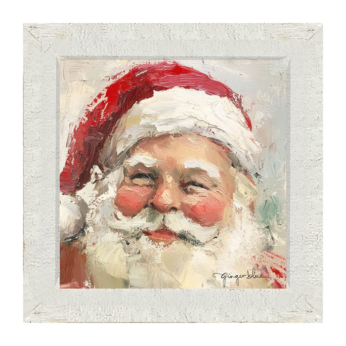 Jolly Santa - Framed Art