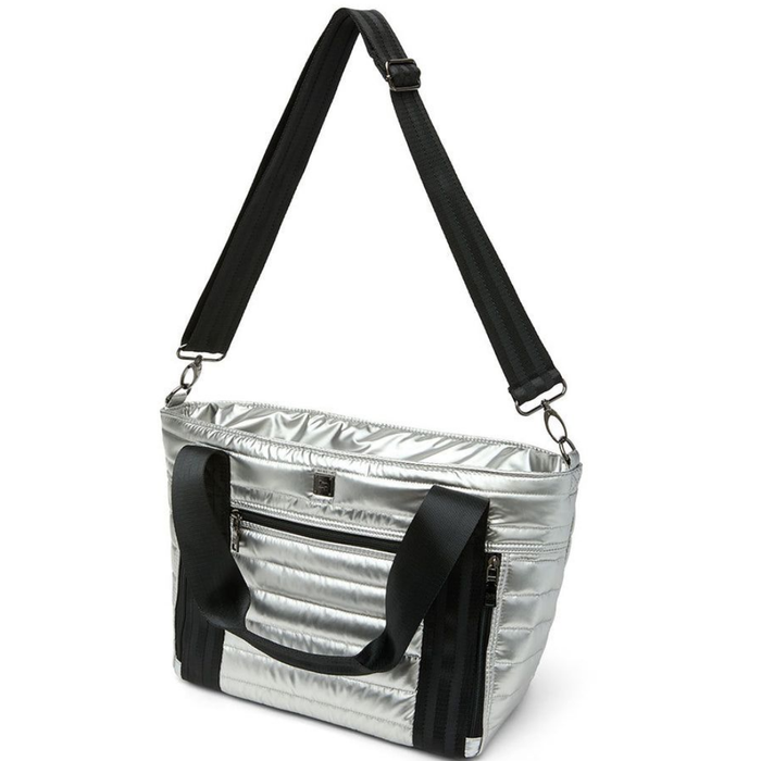 Think Royln Jr. Jetset Wingman travel bag with sleek design and multiple compartments, perfect for stylish travelers.