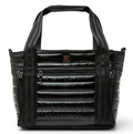 Think Royln Jr. Jetset Wingman travel bag with sleek black design and compact size, perfect for organized travel accessories.