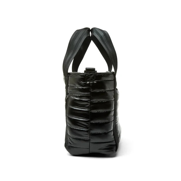 Pearl-black Jr. Jetset Wingman travel bag by Think Royln with sleek design and compact size for stylish travel accessories.
