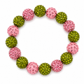 Colorful Juicy Gems™ bracelet from Private Label collection featuring vibrant gemstone beads on a stretch cord.