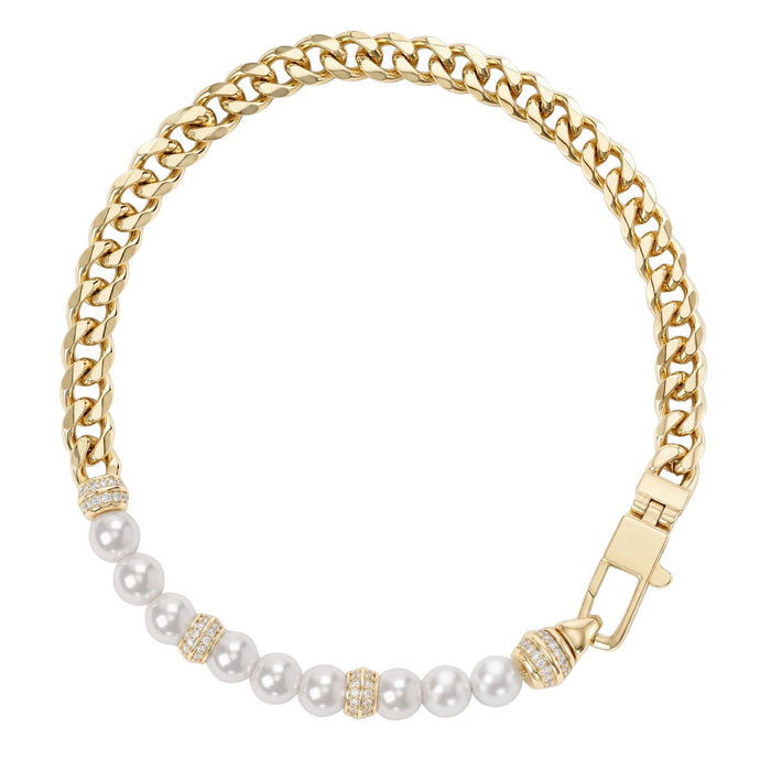 Julian Loves Pearls Bracelet 5mm 6.5"