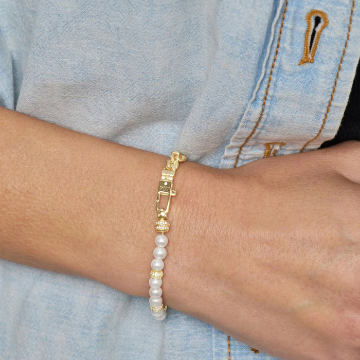 Julian Loves Pearls Bracelet 5mm 6.5"