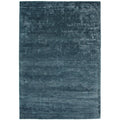 Karma Aegean Rug made from 100% viscose, featuring different shades of blue.