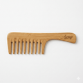&Keep Bamboo Comb with Handle
