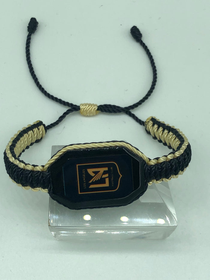 LAFC Knotted Handmade Bracelet