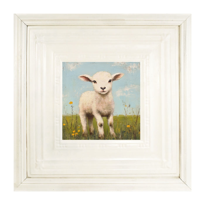Lamb in a Meadow