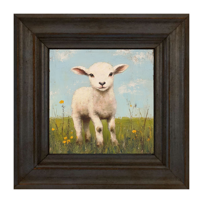 Lamb in a Meadow