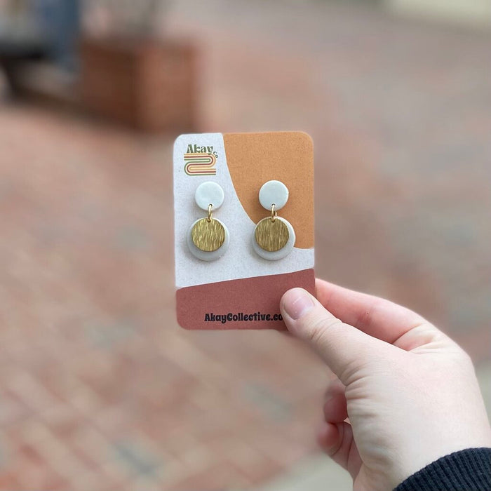 Layered Circle Earrings