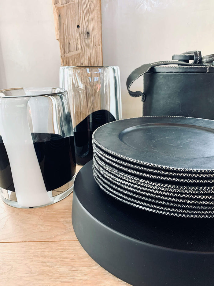 Sol y Luna Leather Charger by Sol y Luna Home Accessories New Leather Goods