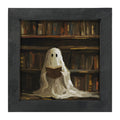 Library Ghost - Framed art