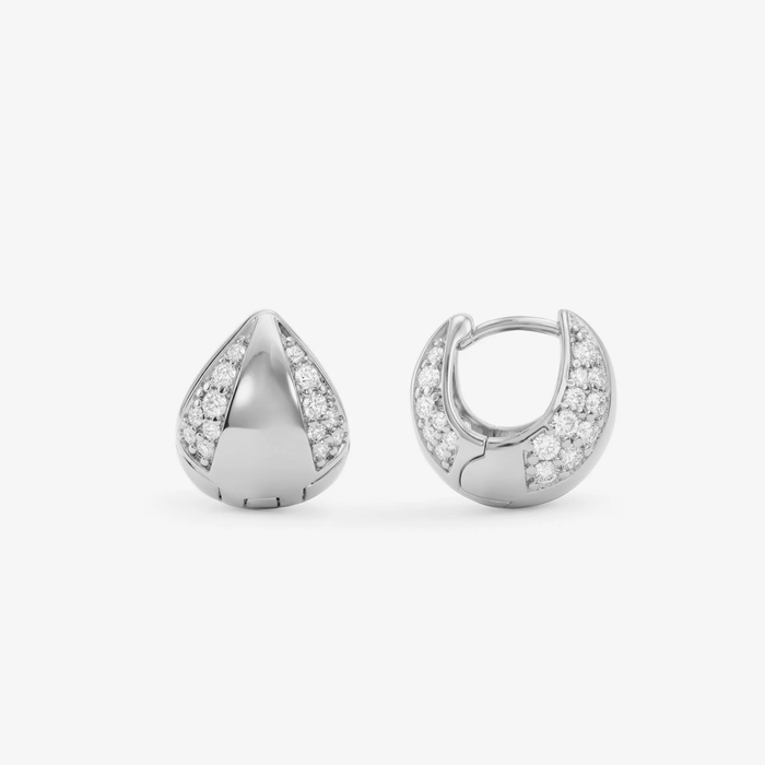 Lil Norah Split Pavé Earrings