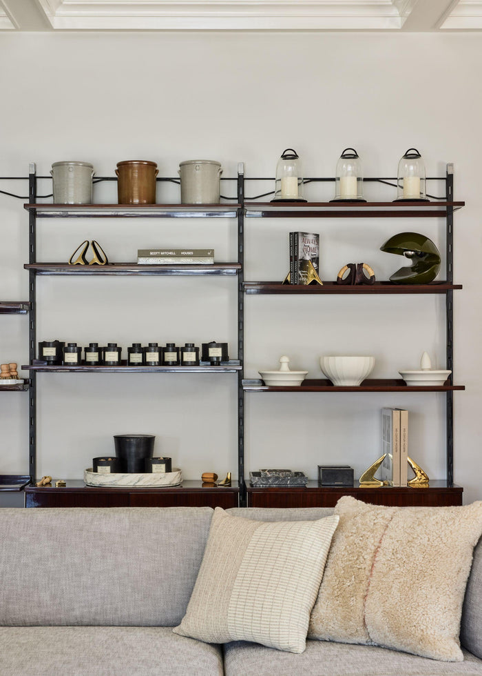 Bougie Black Block Horizontal in Terre Noire - MONC XIII