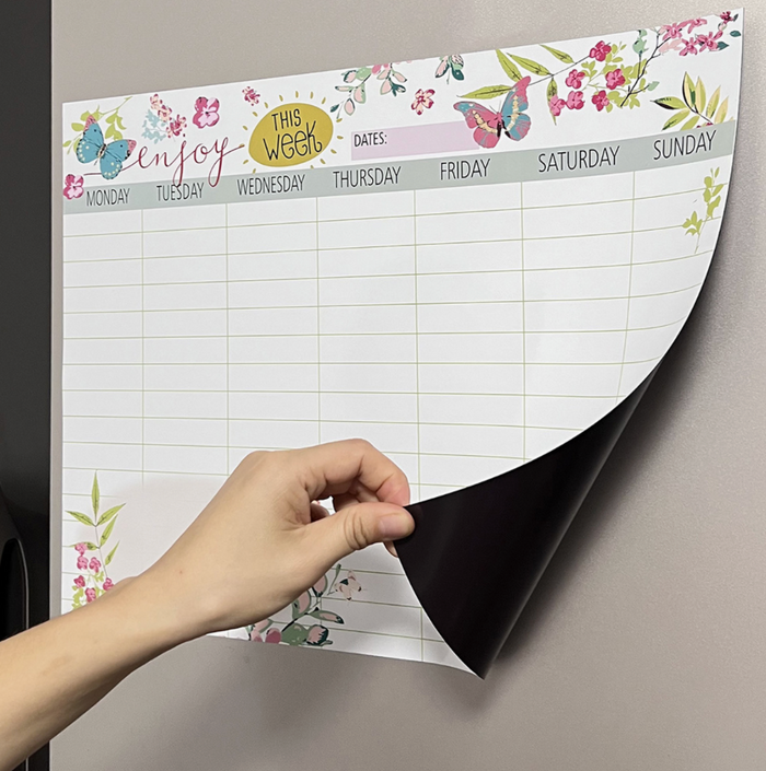 Magnetic Weekly Planner Whiteboard