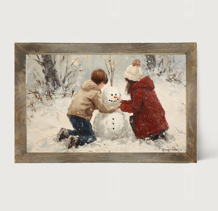 Making a Snowman