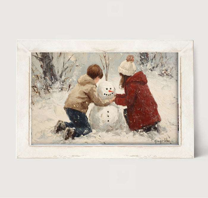 Making a Snowman